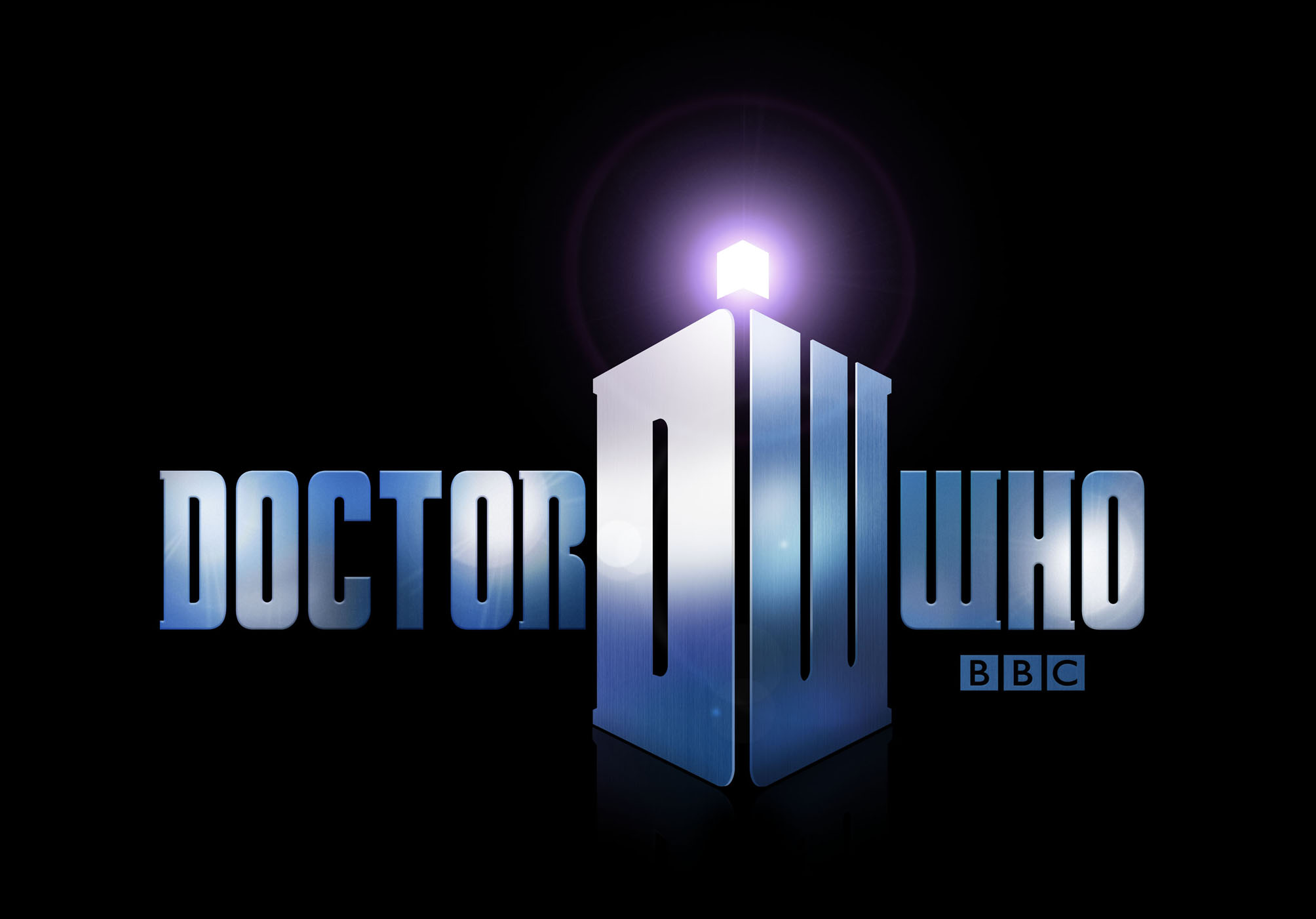 Het logo van Doctor Who